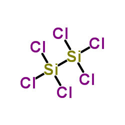 Hexachlorodisilane structure, CAS 13465-77-5