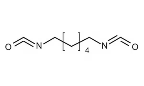 Hexamethylene diisocyanate structure, CAS 822-06-0