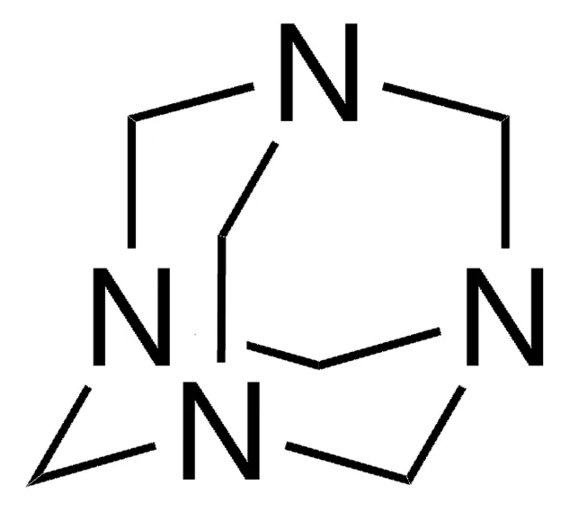 Hexamethylenetetramine structure, CAS 100-97-0