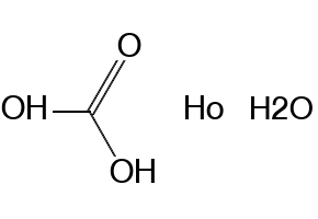 Holmium carbonate hydrate structure, CAS 38245-34-0
