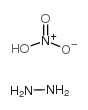 Hydrazine nitrate structure, CAS 13464-97-6