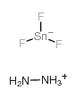 Hydrazinium trifluorostannite structure, CAS 73953-53-4