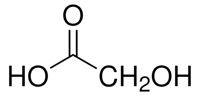 Hydroxyacetic acid structure, CAS 79-14-1