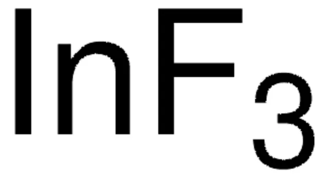 Indium fluoride structure, CAS 7783-52-0