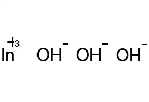 Indium(â
¢) hydroxide structure, CAS 20661-21-6