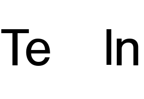 Indium(III) telluride structure, CAS 1312-45-4
