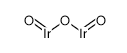 Iridium sesquioxide structure, CAS 1312-46-5