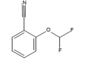 2-(Difluoromethoxy)benzonitrile structure, CAS 56935-78-5