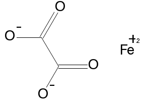 Iron oxalate structure, CAS 516-03-0
