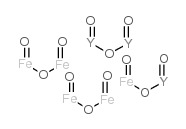 Iron yttrium oxide structure, CAS 12063-56-8