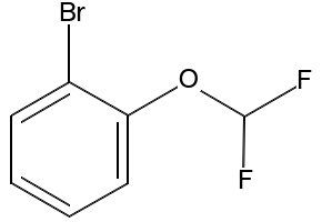 2-(Difluoromethoxy)bromobenzene structure, CAS 175278-33-8