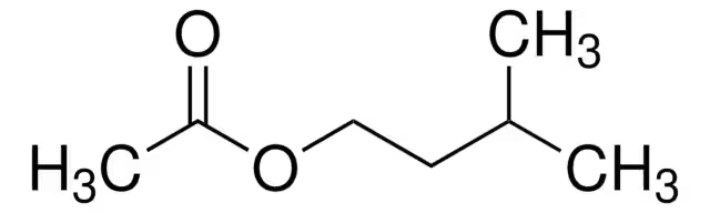 isoamyl acetate structure, CAS 123-92-2