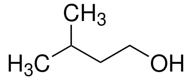 Isoamyl alcohol structure, CAS 123-51-3