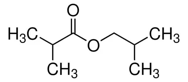 Isobutyl isobutyrate structure, CAS 97-85-8