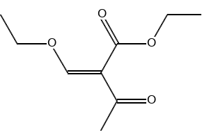 2-(Ethoxymethylene)-3-oxo-butanoic acid,ethyl ester structure, CAS 3788-94-1