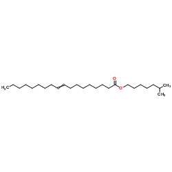 Isooctyl oleate structure, CAS 26761-50-2