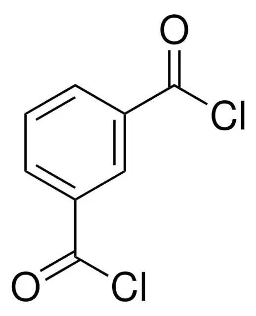 Isophthaloyl dichloride structure, CAS 99-63-8