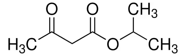 Isopropyl acetoacetate structure, CAS 542-08-5