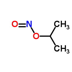 Isopropyl nitrile structure, CAS 541-42-4