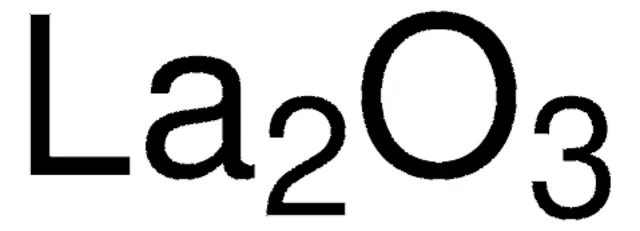 Lanthanum oxide, 99% structure, CAS 1312-81-8