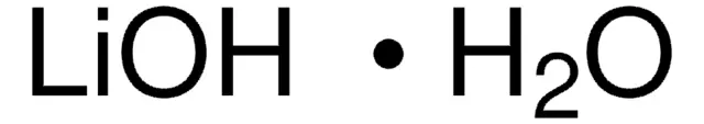 Lithium hydroxide-1-hydrate structure, CAS 1310-66-3