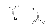 Lithium metavanadate structure, CAS 15060-59-0