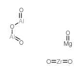 Magnesium aluminum zirconium oxide structure, CAS 53169-11-2