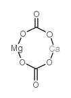 Magnesium calcium carbonate structure, CAS 16389-88-1