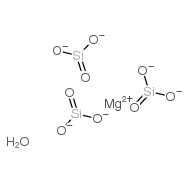 Magnesium trisilicate hydrate structure, CAS 39365-87-2