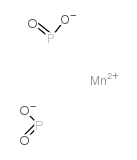 Manganese (II) hypophosphite structure, CAS 10043-84-2