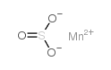 Manganese (II) sulfite structure, CAS 13568-71-3