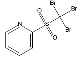 2-(Tribromomethanesulfonyl)pyridine structure, CAS 59626-33-4