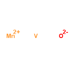 Manganese vanadate structure, CAS 14986-94-8