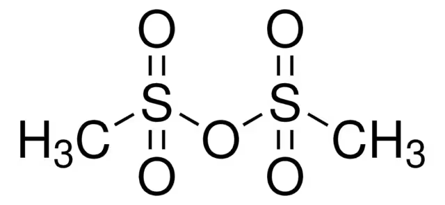 methanesulfonic anhydride structure, CAS 7143-01-3