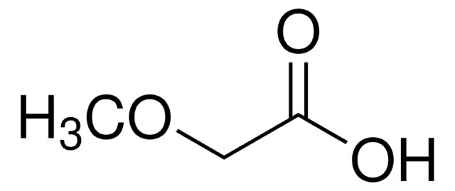Methoxyacetic acid structure, CAS 625-45-6