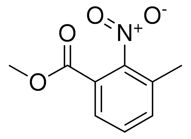 Methyl 3-methyl-2-nitrobenzoate structure, CAS 5471-82-9