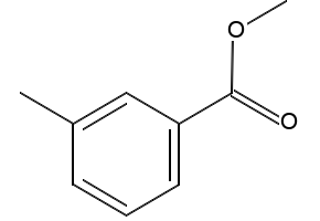 Methyl 3-methylbenzoate structure, CAS 99-36-5