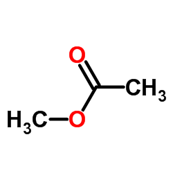 methyl acetate structure, CAS 79-20-9