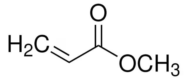 Methyl acrylate structure, CAS 96-33-3