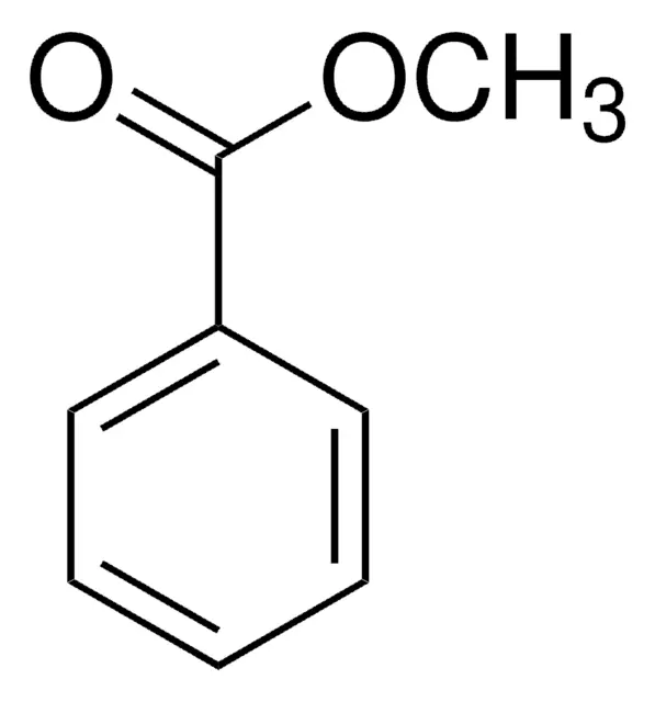 methyl benzoate structure, CAS 93-58-3