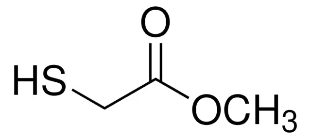 Methyl mercaptoacetate structure, CAS 2365-48-2
