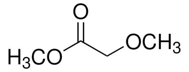 Methyl methoxyacetate structure, CAS 6290-49-9