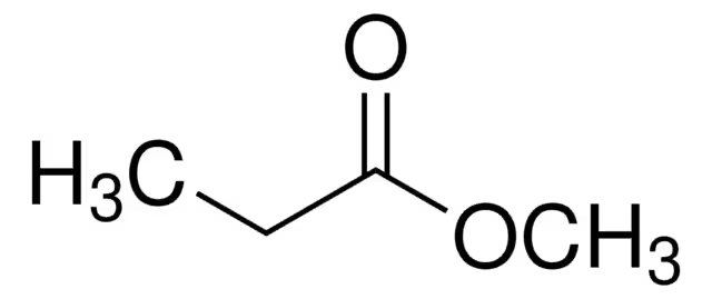methyl propionate structure, CAS 554-12-1