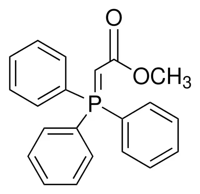 Methyl(triphenylphosphoranylidene)acetate structure, CAS 2605-67-6