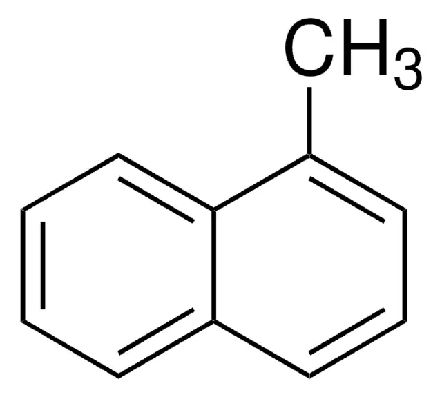 Methylnaphthalene structure, CAS 90-12-0