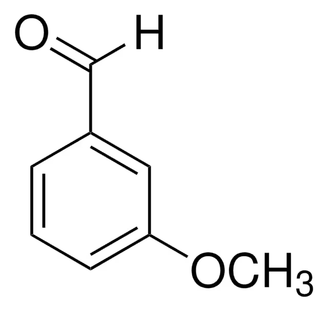 m-Methoxybenzaldehyde structure, CAS 591-31-1