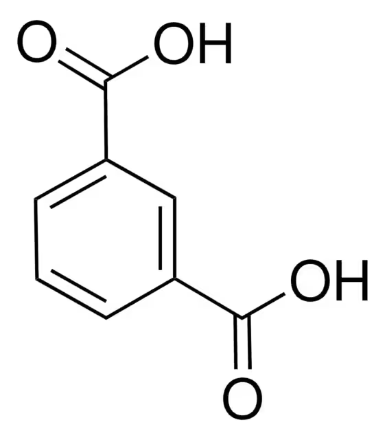 m-Phthalic acid structure, CAS 121-91-5