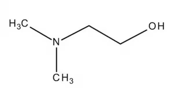 N,N-dimethyl ethanolamine structure, CAS 108-01-0