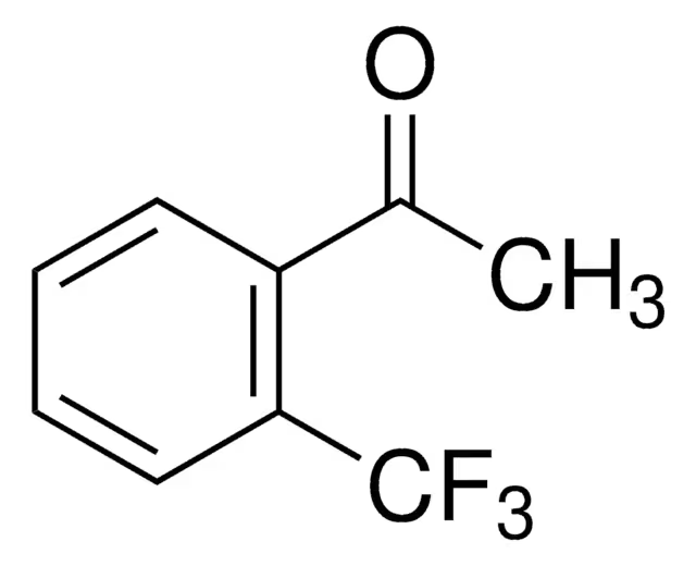 2'-(Trifluoromethyl)acetophenone structure, CAS 17408-14-9