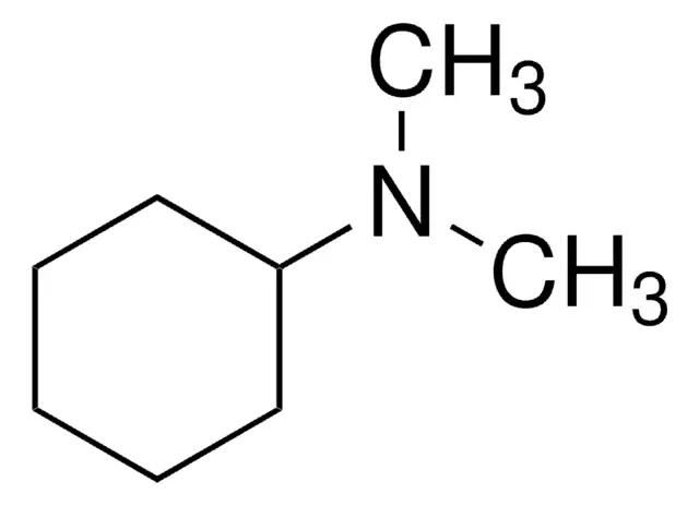 N,N-Dimethylcyclohexylamine structure, CAS 98-94-2